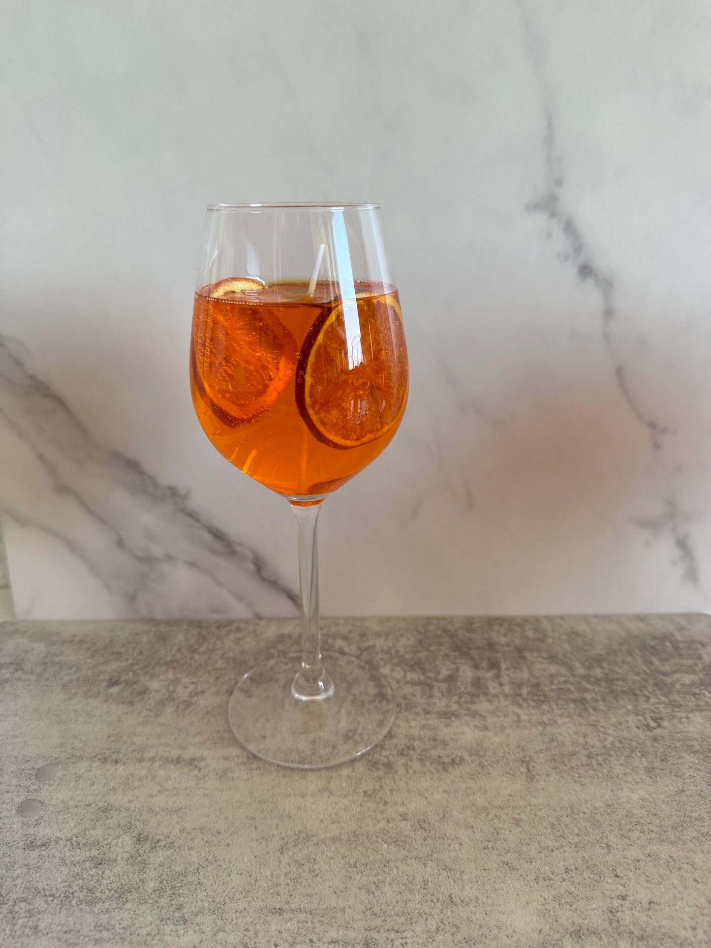 Aperol Kerze