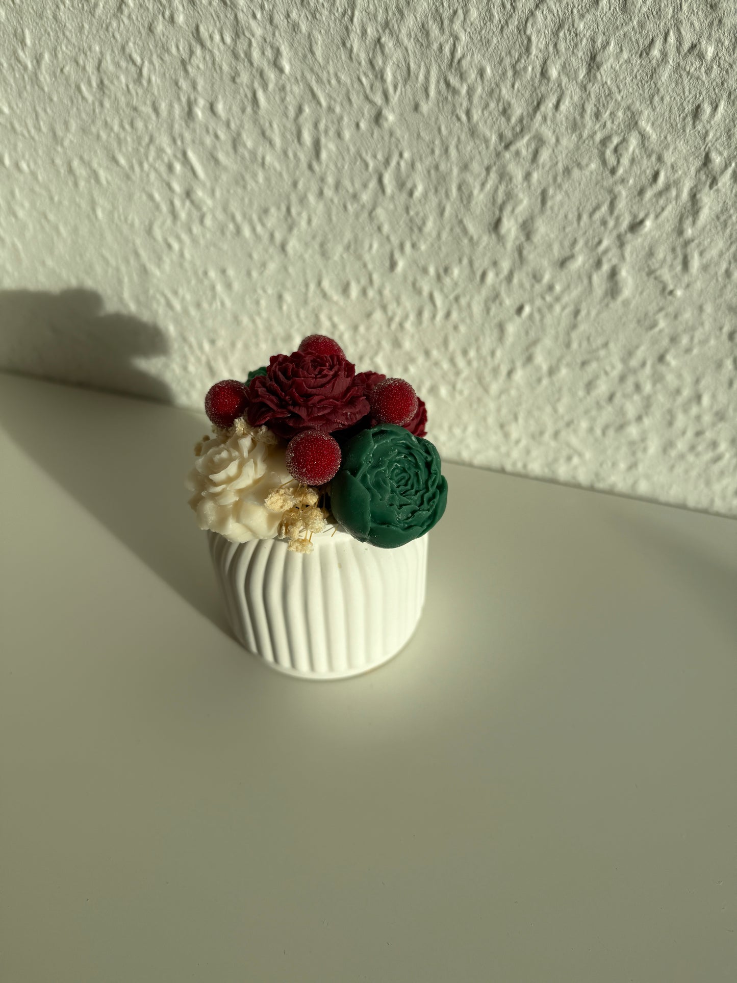 Weihnachtlicher Blumenstrauß