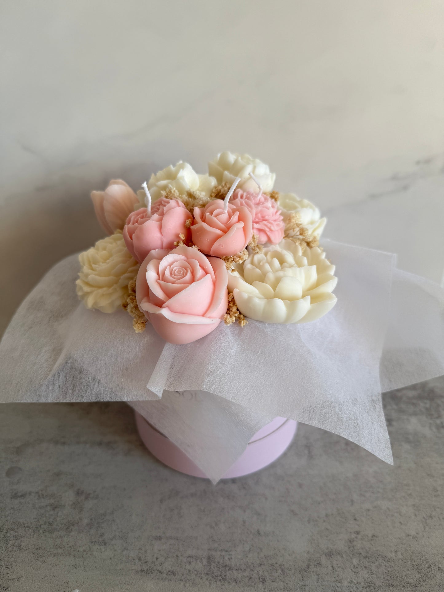 Forever Flowers - lichtroze