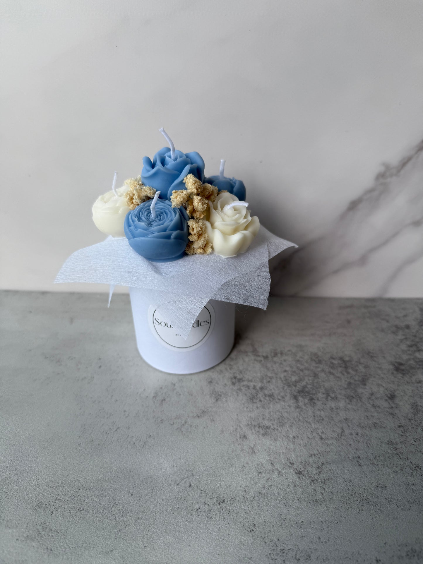 Forever Flowers - klein - blau