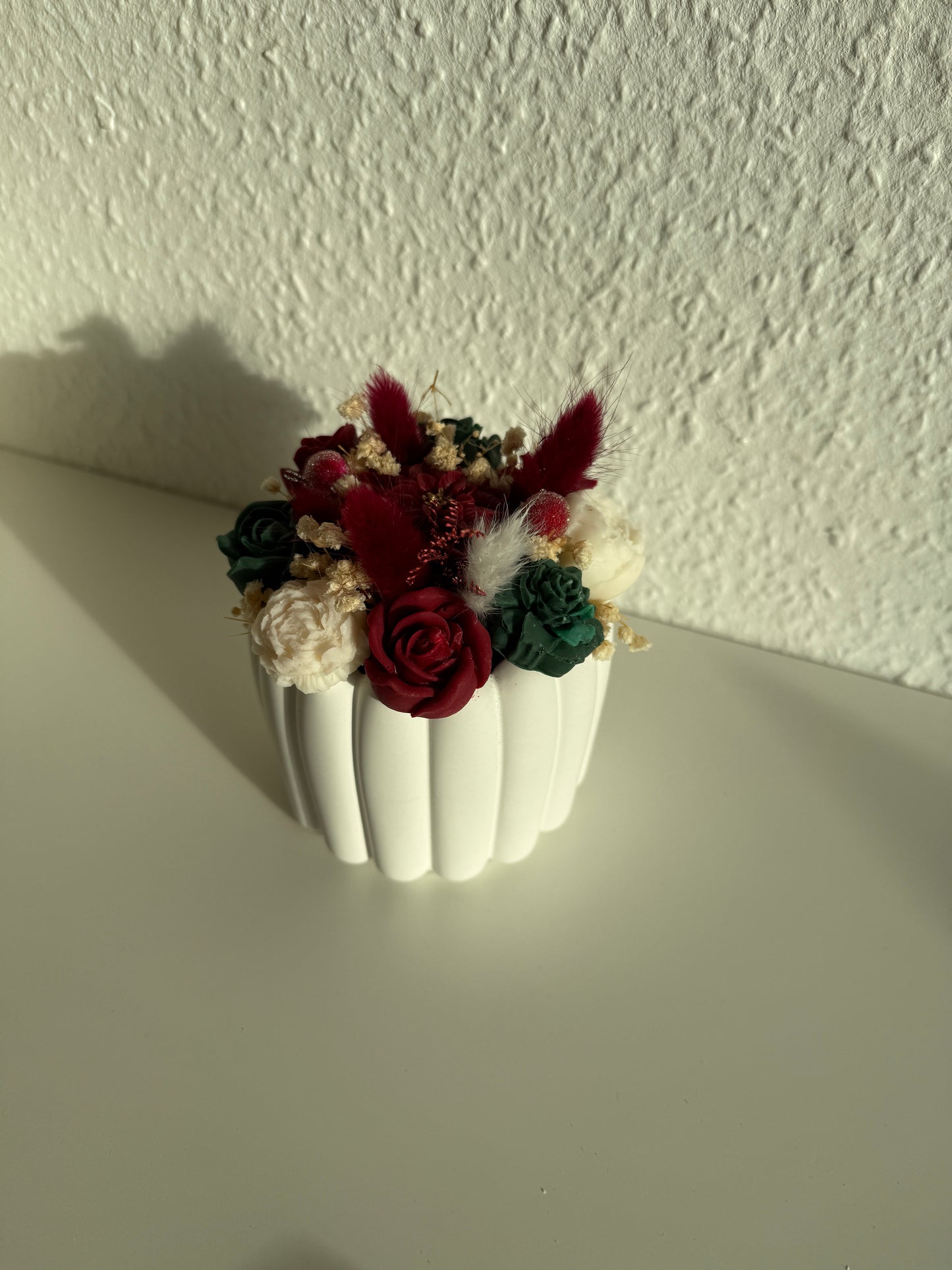 Weihnachtlicher Blumenstrauß