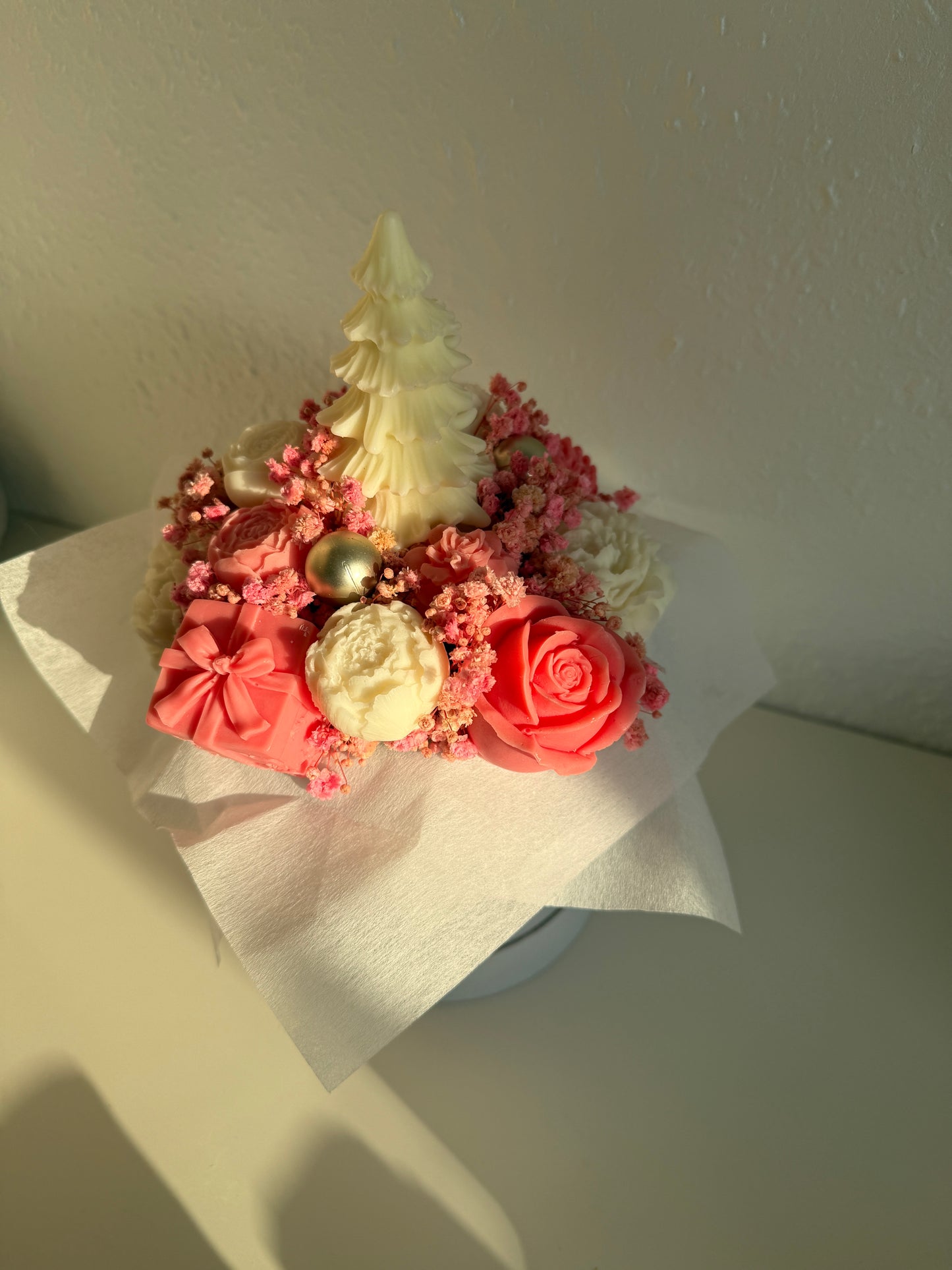 Pink Christmas Weihnachtsstrauß