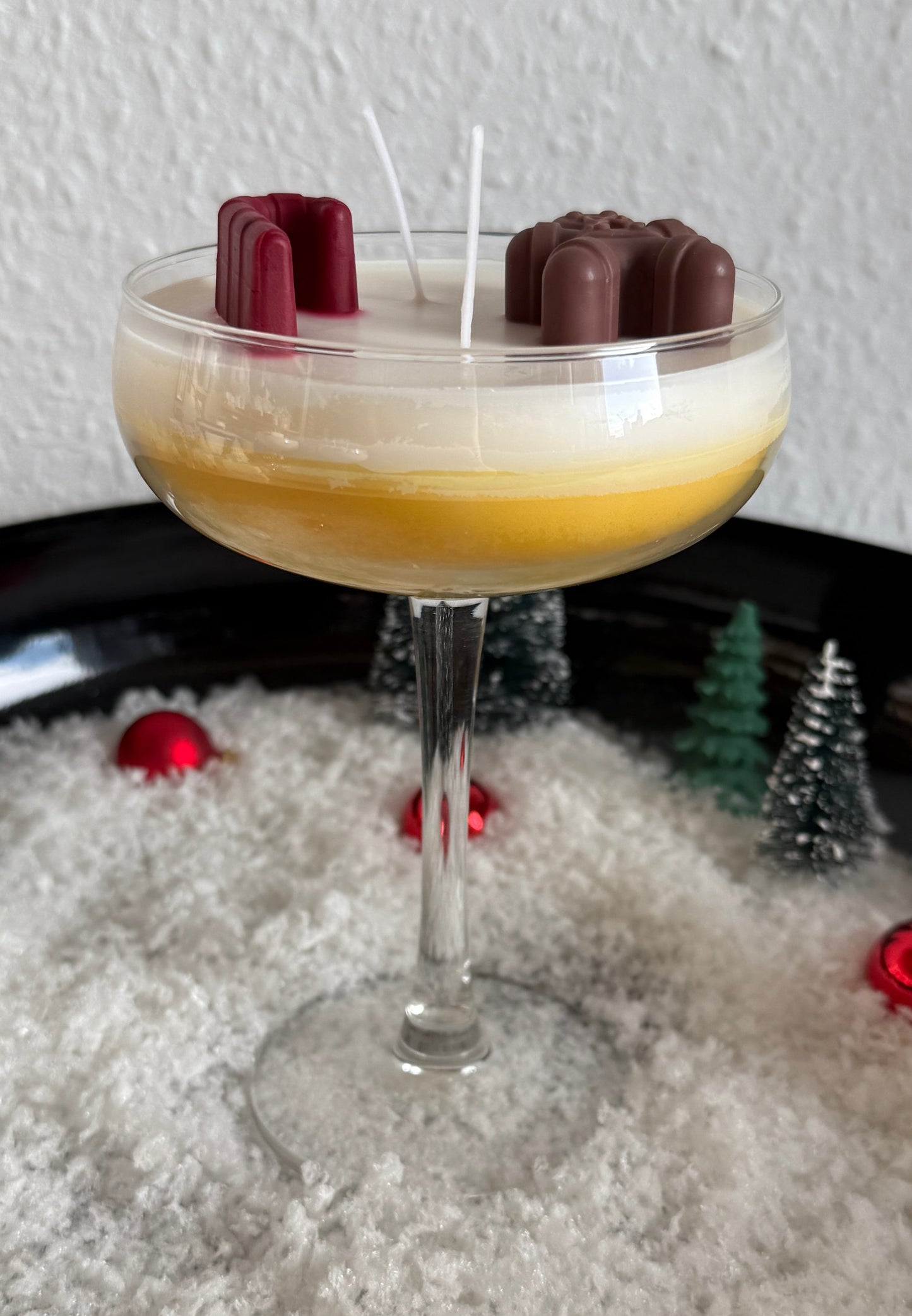 Christmas Cocktail Kerze