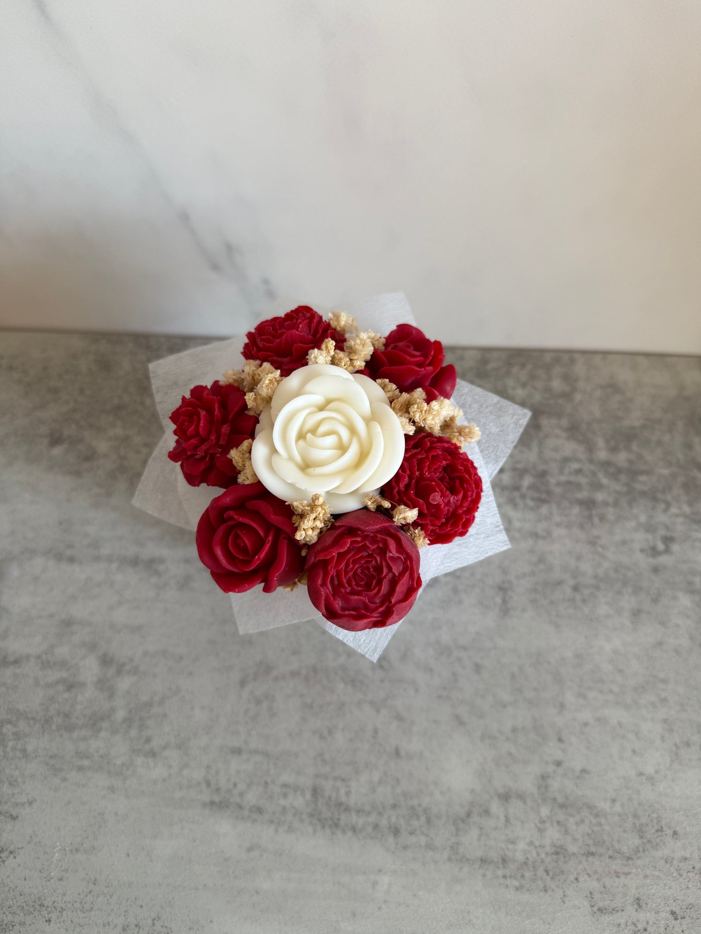 Forever Flowers - klein - rot