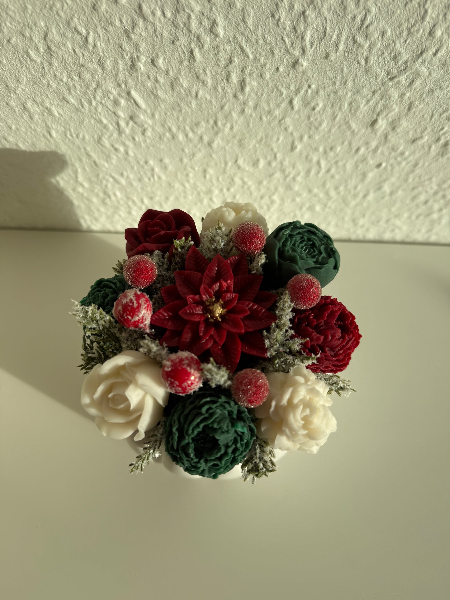 Weihnachtlicher Blumenstrauß
