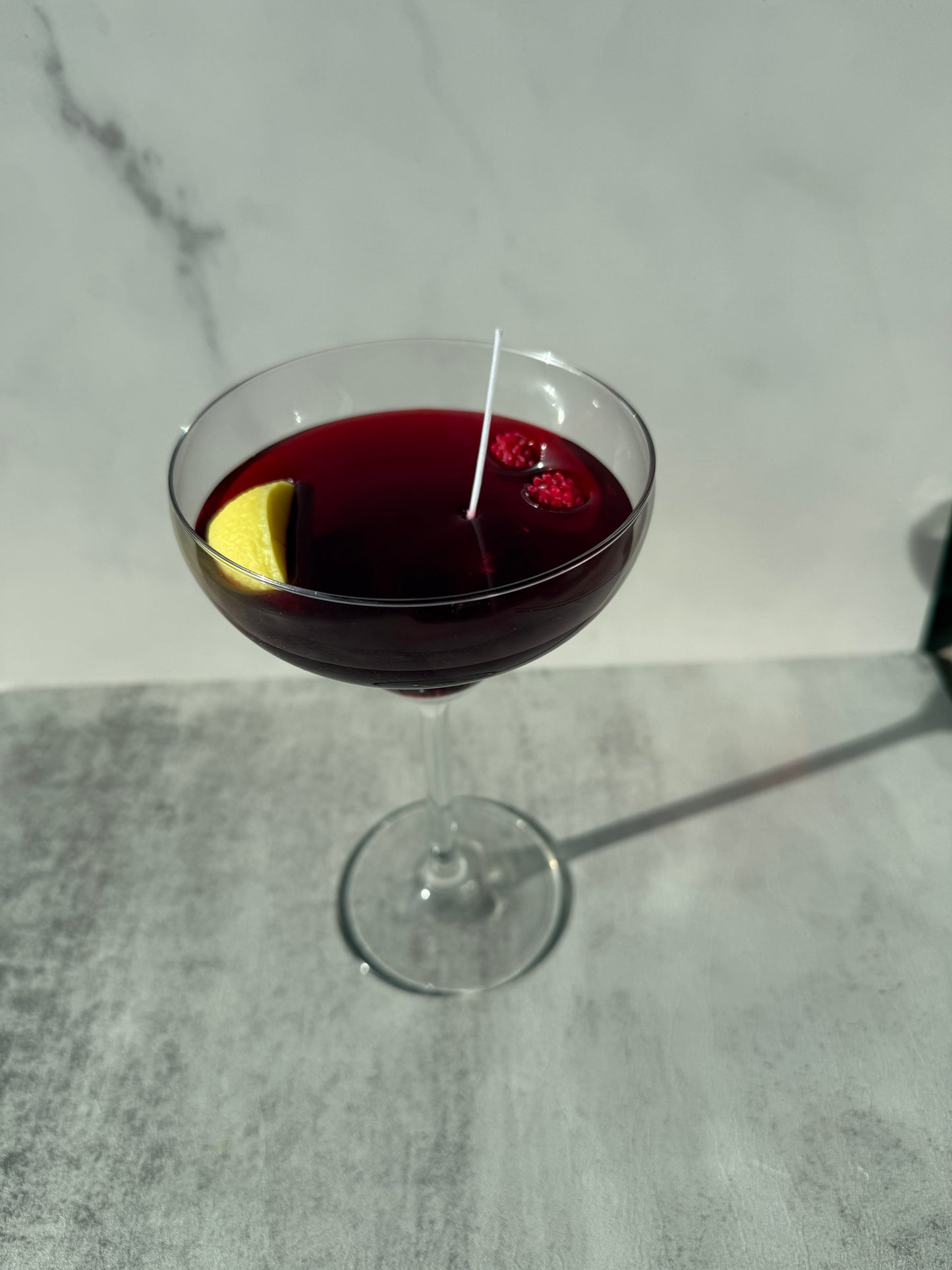 Bougie Daiquiri à la framboise