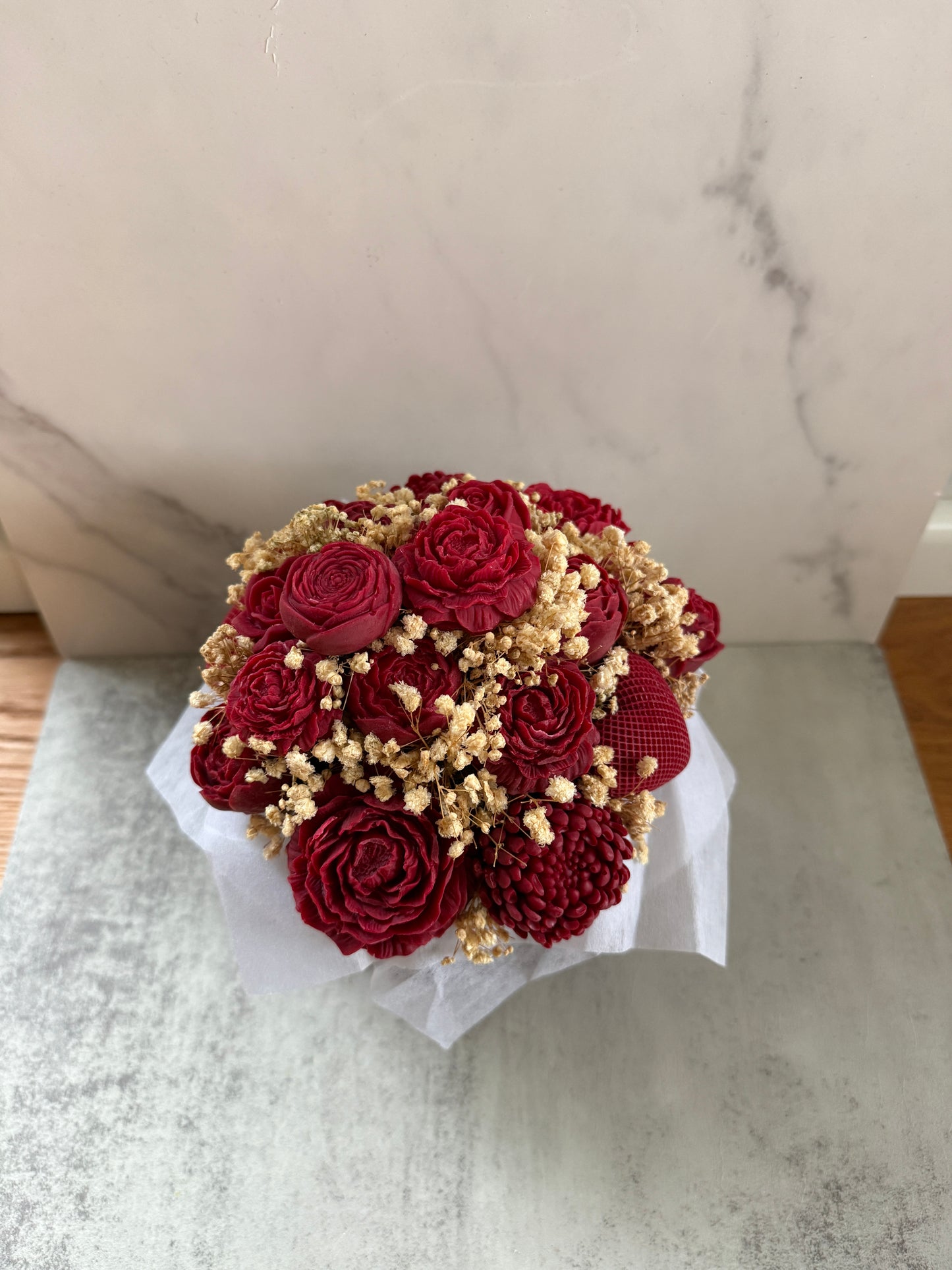 Forever Flowers - red