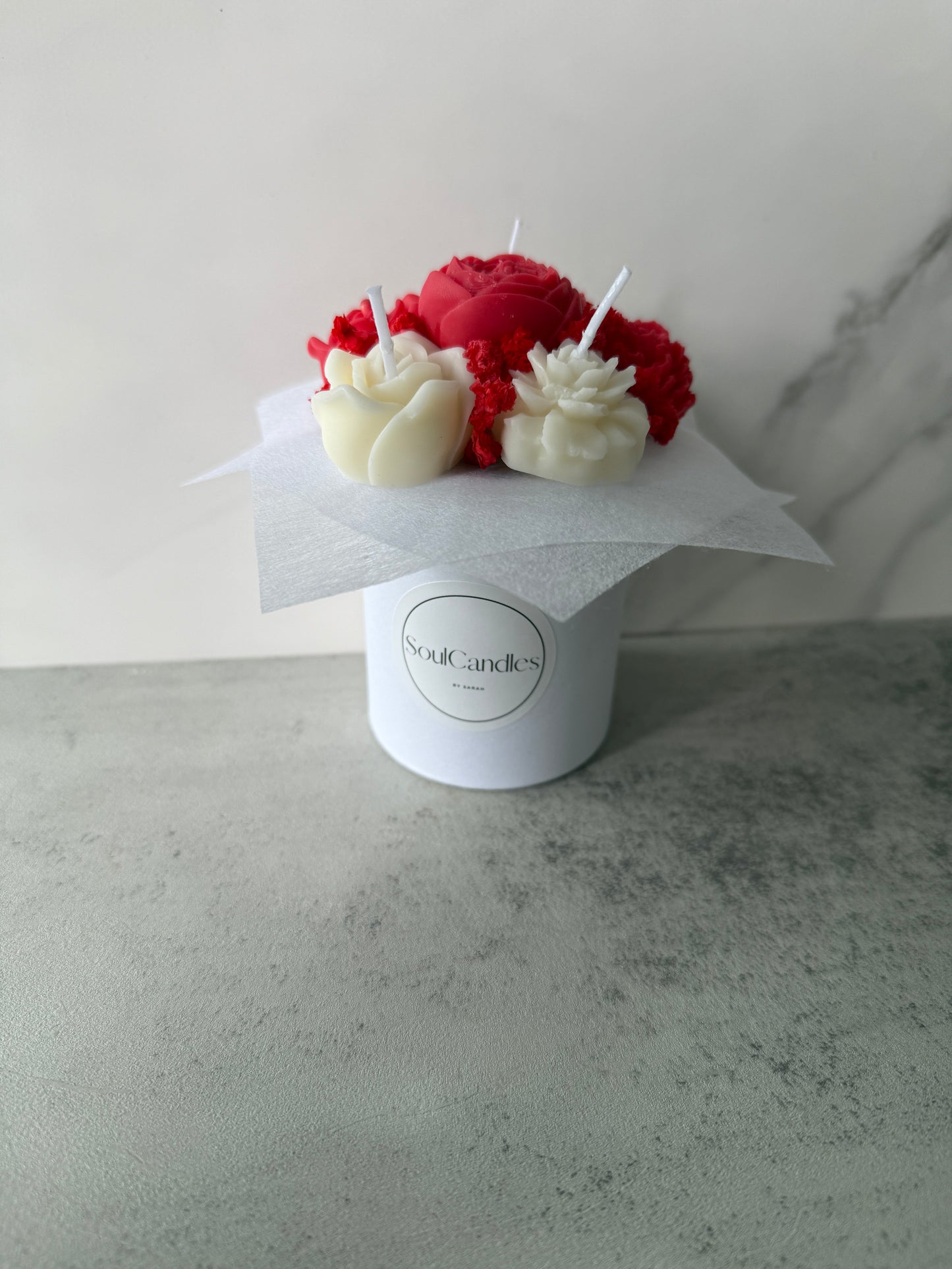 Forever Flowers - klein - rood