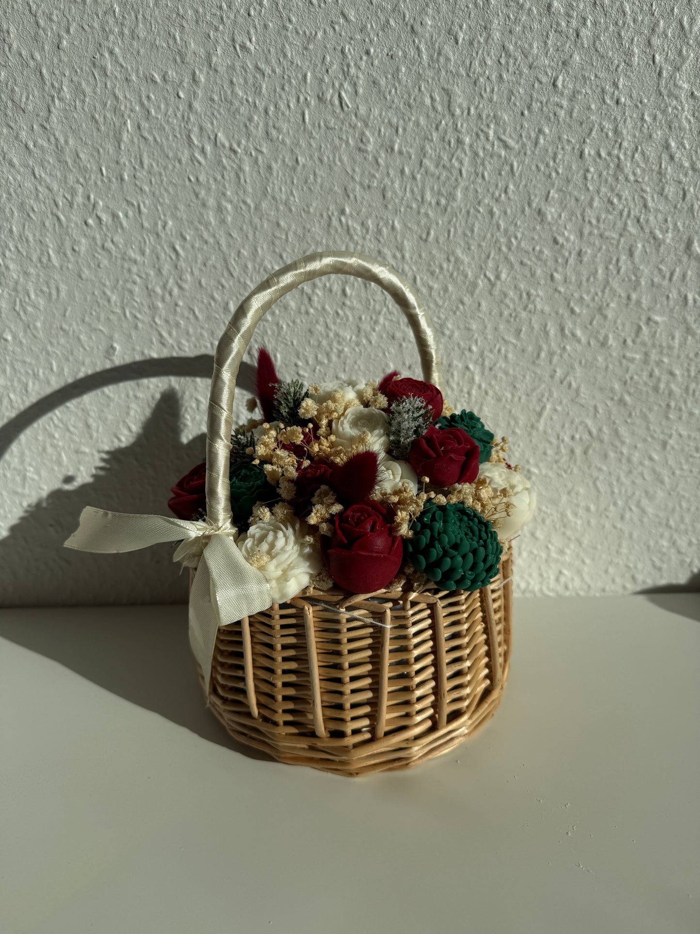 Blumenkorb Weihnachten