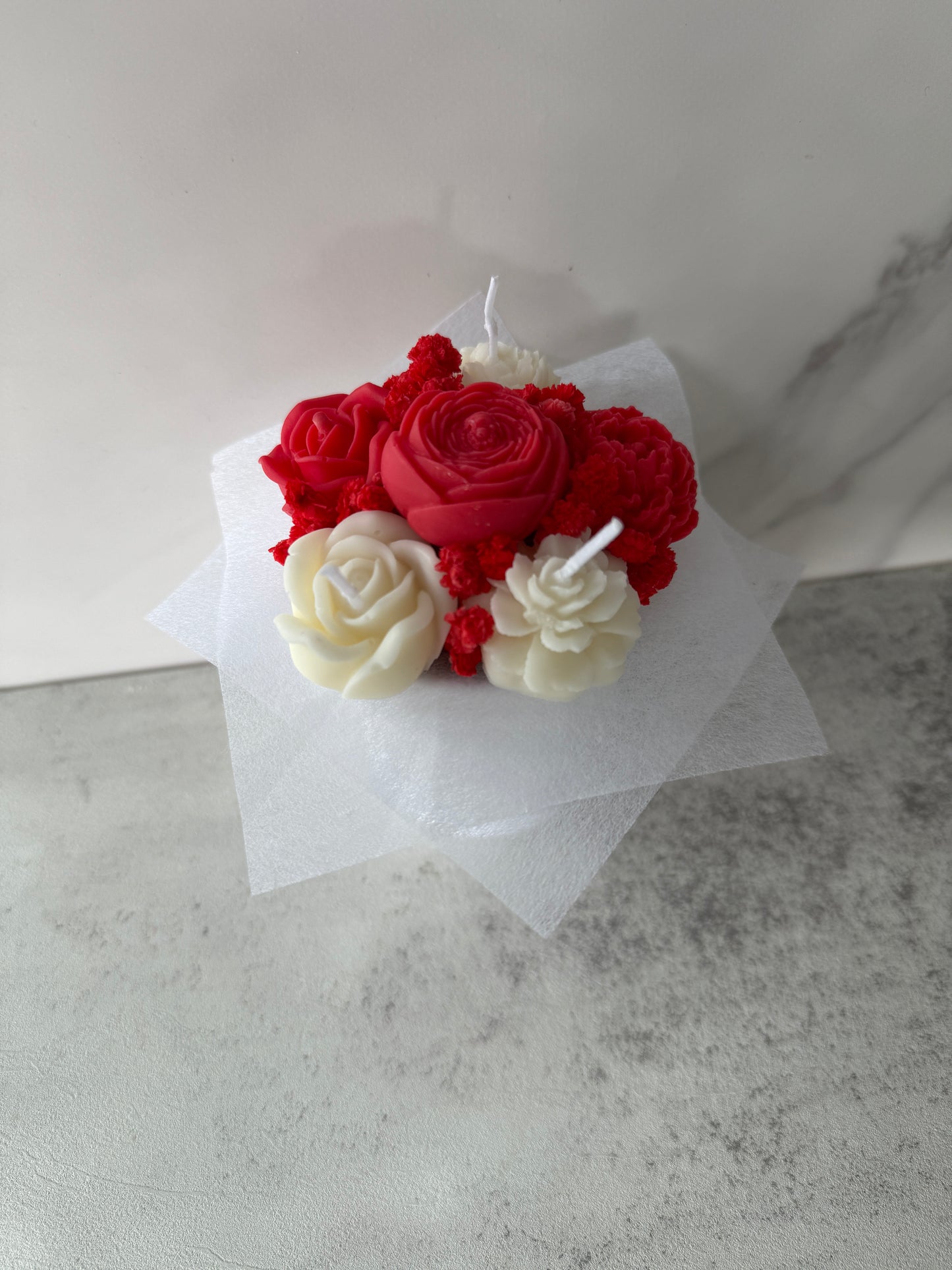 Forever Flowers - klein - rood