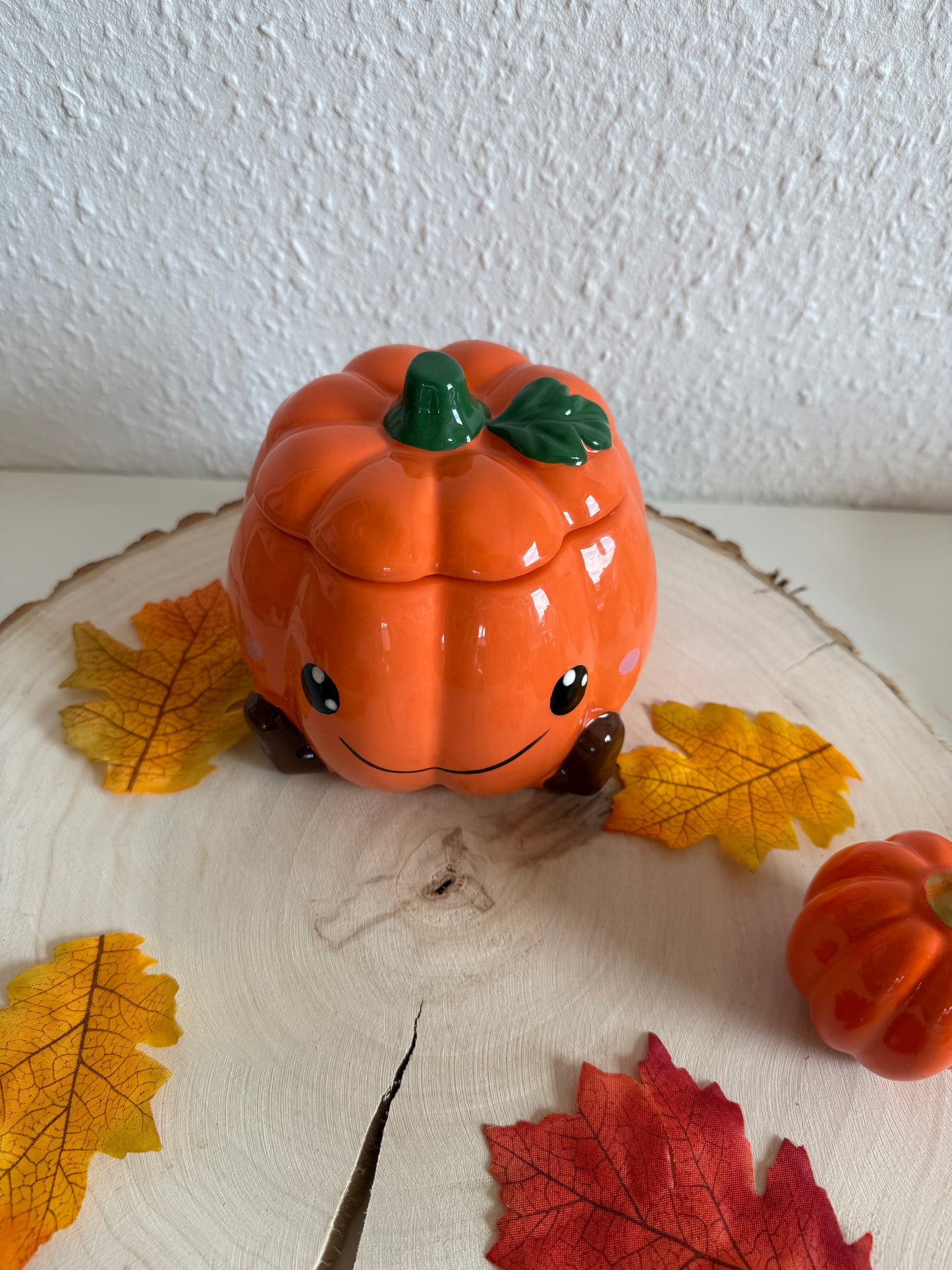 B-Ware Lächelnder Kürbis Wax Melter