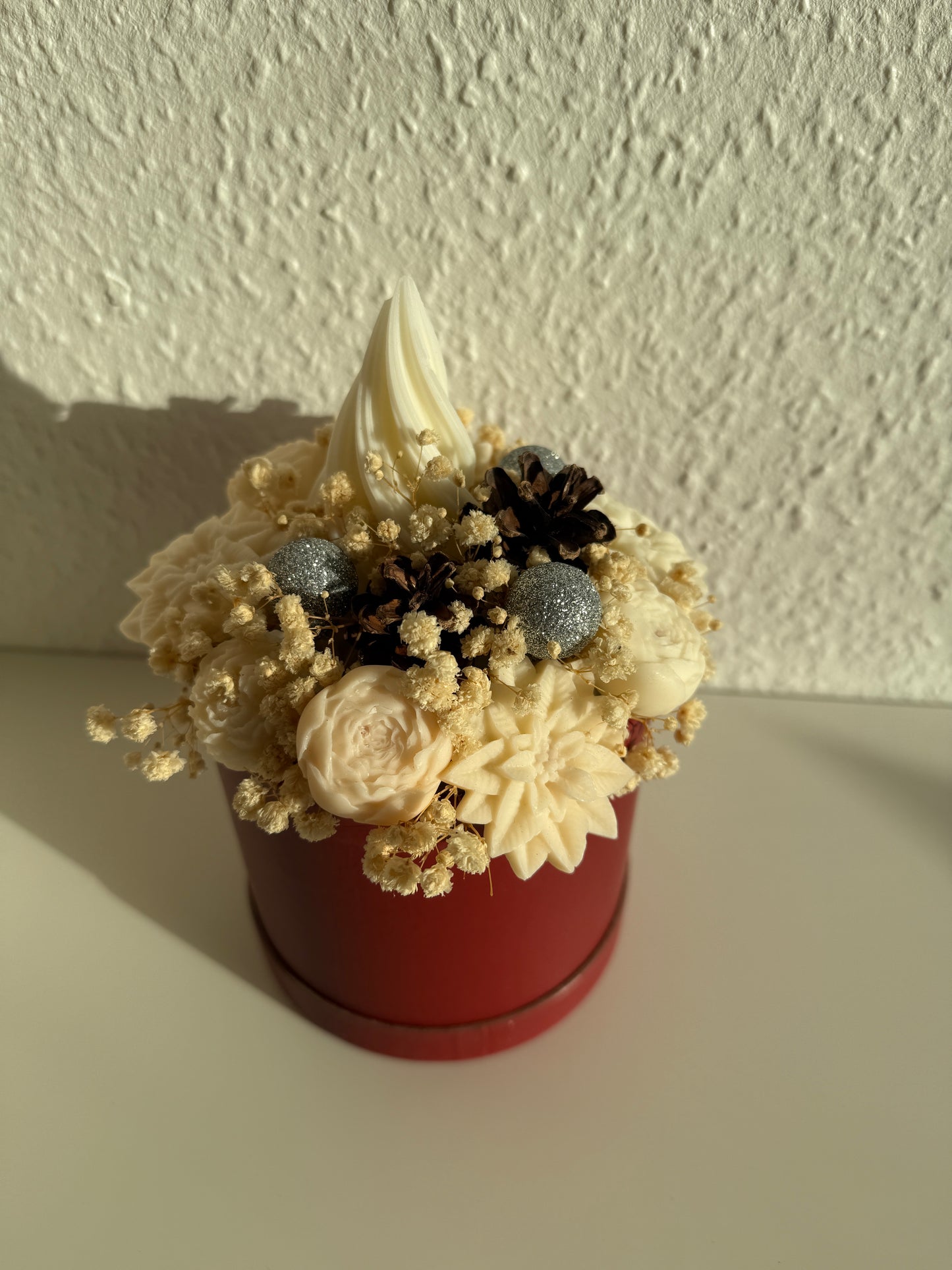 Weihnachtlicher Blumenstrauß