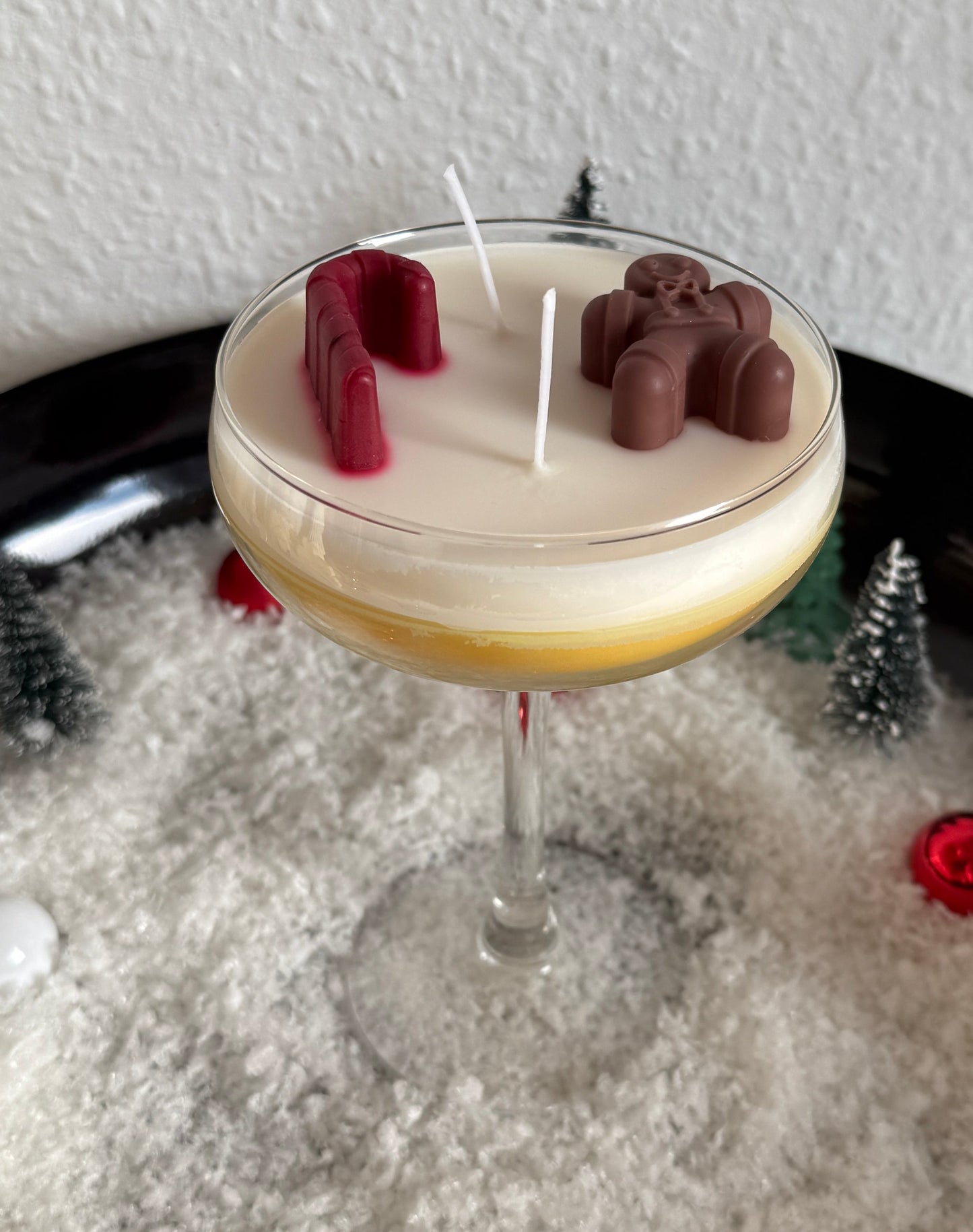 Kerstcocktailkaars