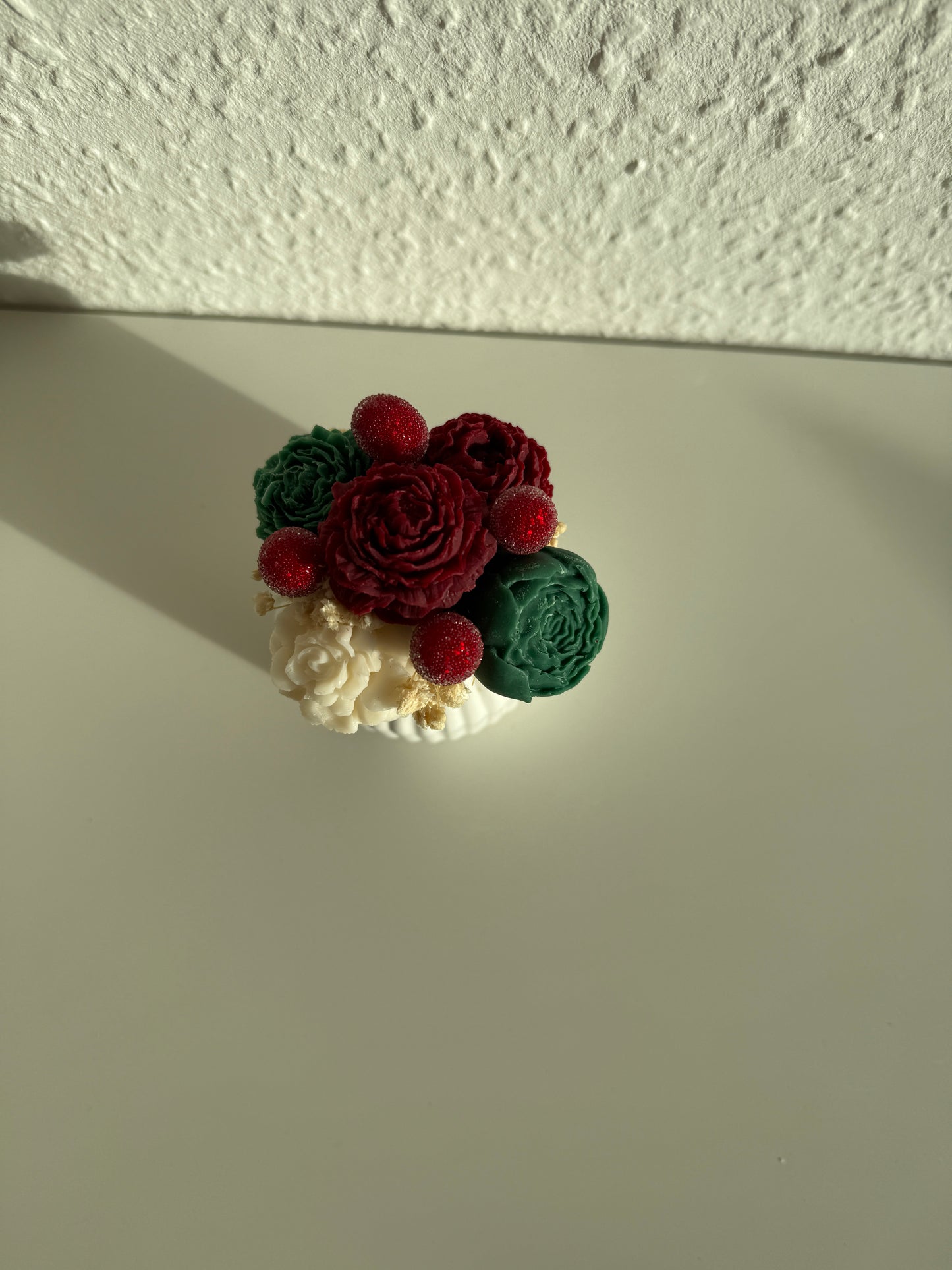 Weihnachtlicher Blumenstrauß