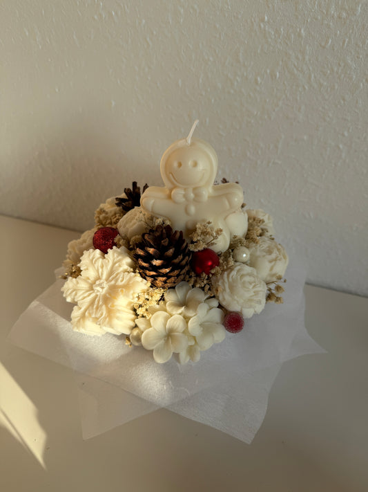 Kerstboeket peperkoek