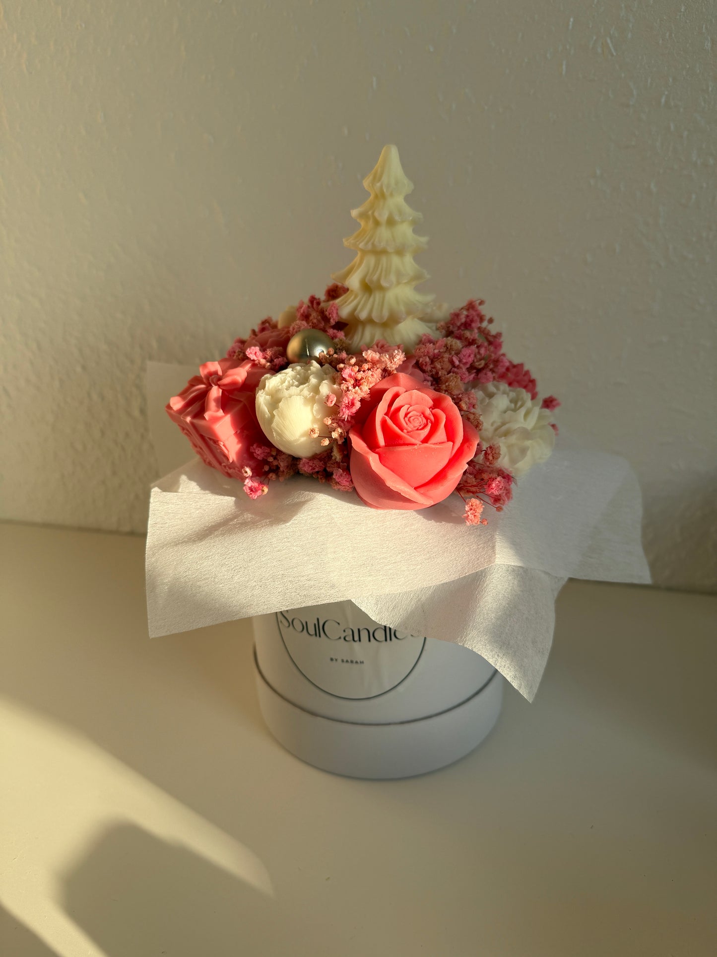 Pink Christmas Weihnachtsstrauß