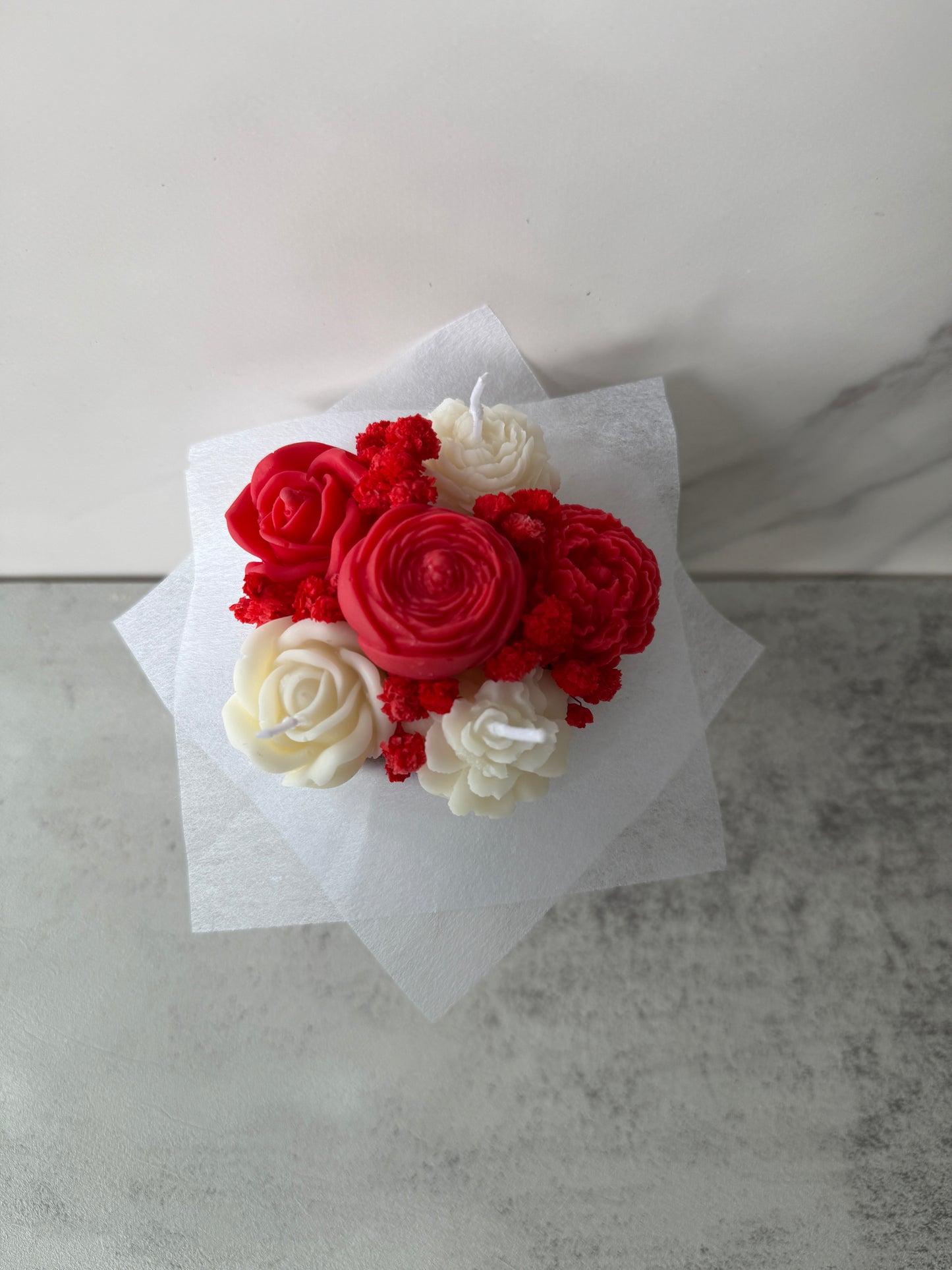 Forever Flowers - klein - rood