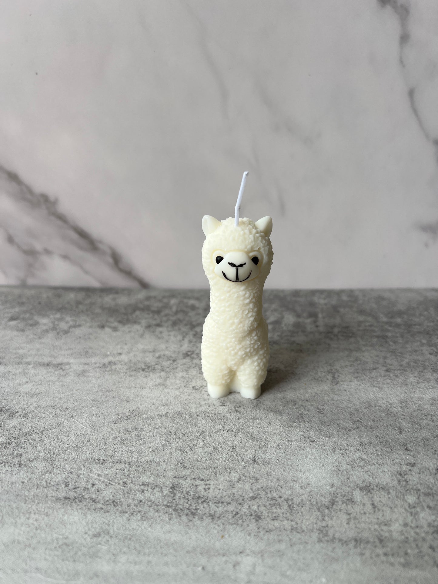 Alpaka Kerze