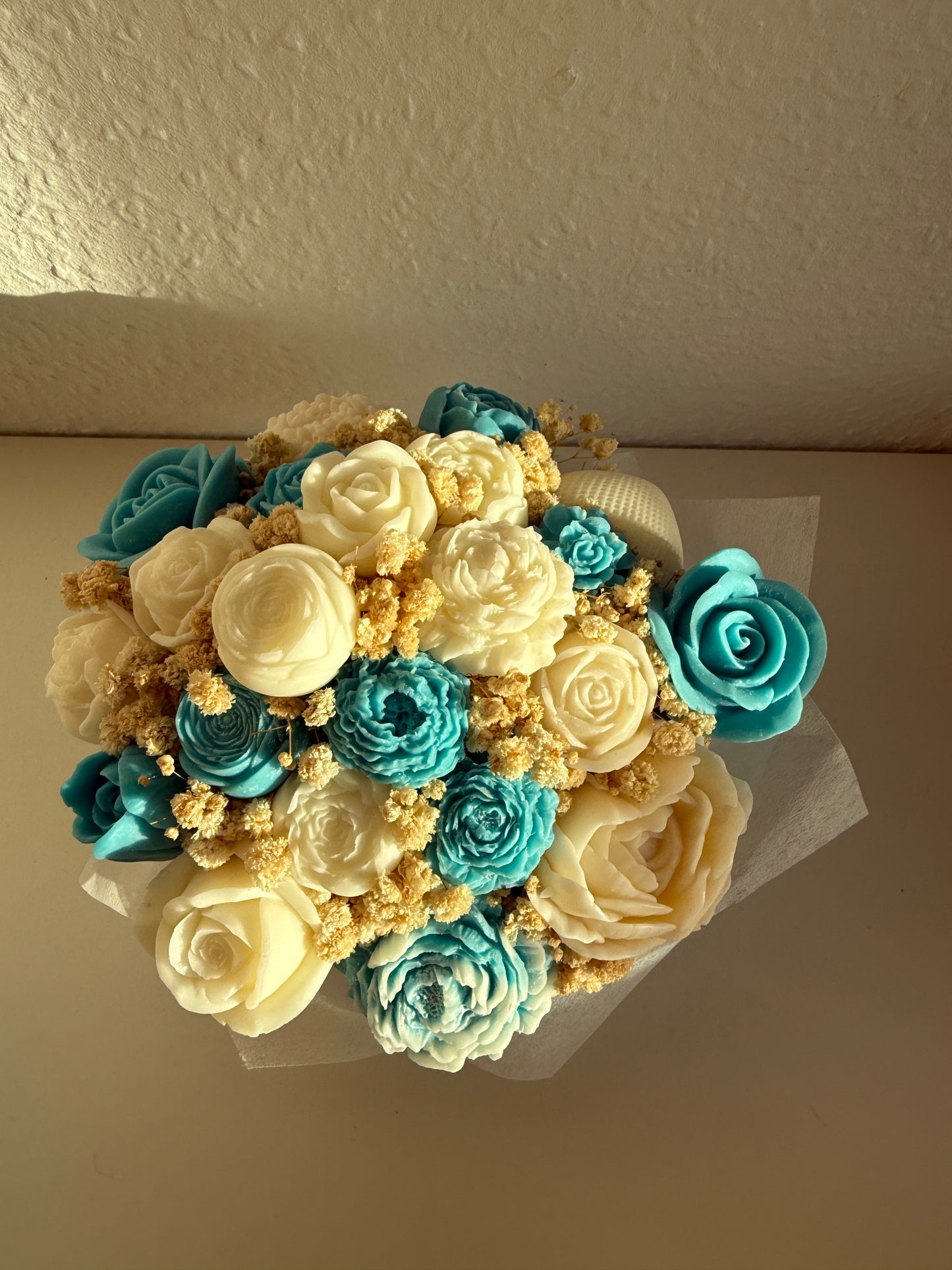 Forever Flowers - türkis - B-Ware