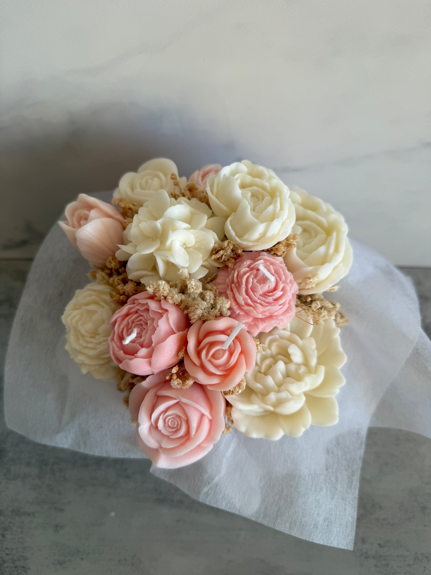 Forever Flowers -hellrosa