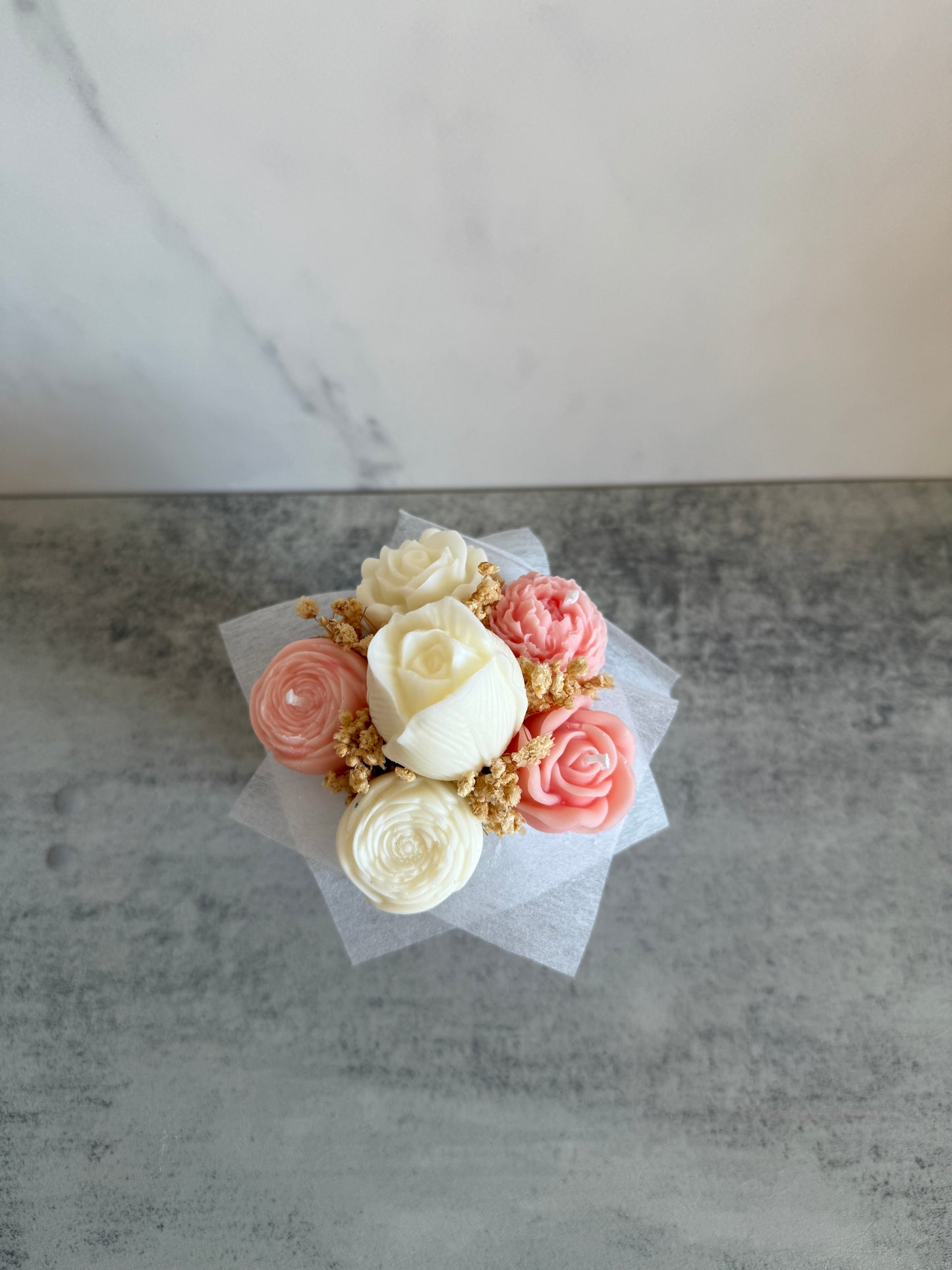 Forever Flowers - klein- hellrosa