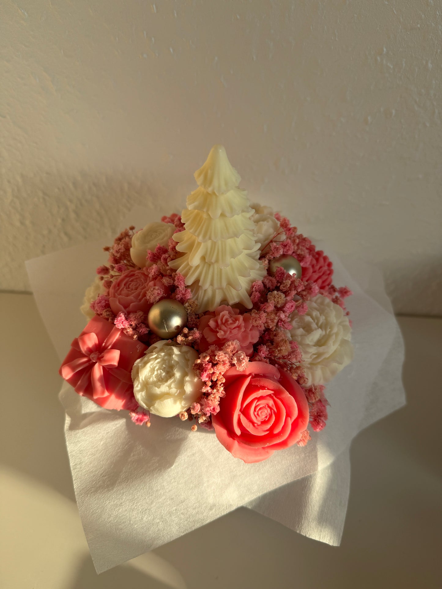 Pink Christmas Weihnachtsstrauß