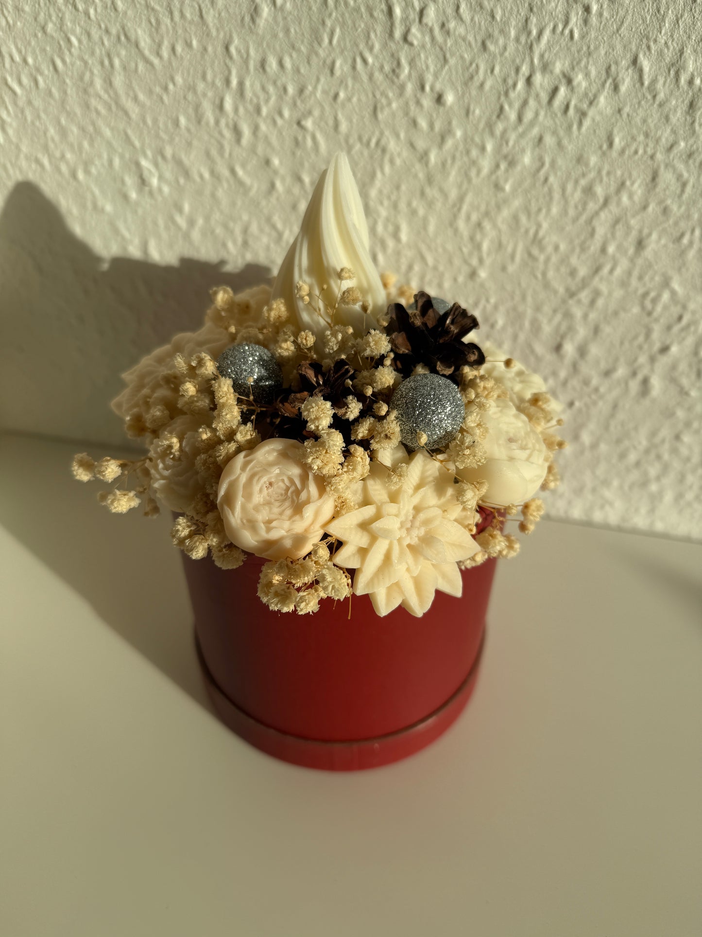 Weihnachtlicher Blumenstrauß