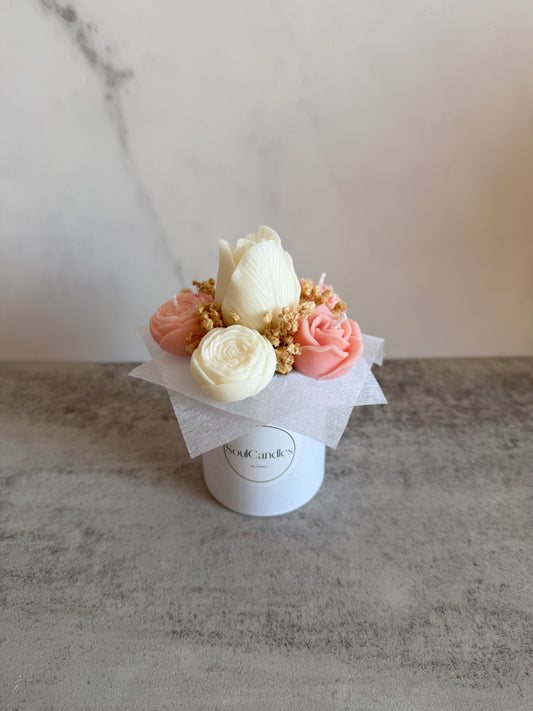 Forever Flowers - klein- hellrosa